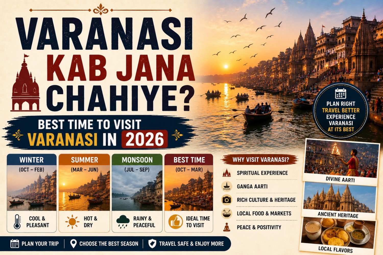 Varanasi Kab Jana Chahiye? Best Time to Visit Varanasi in 2026